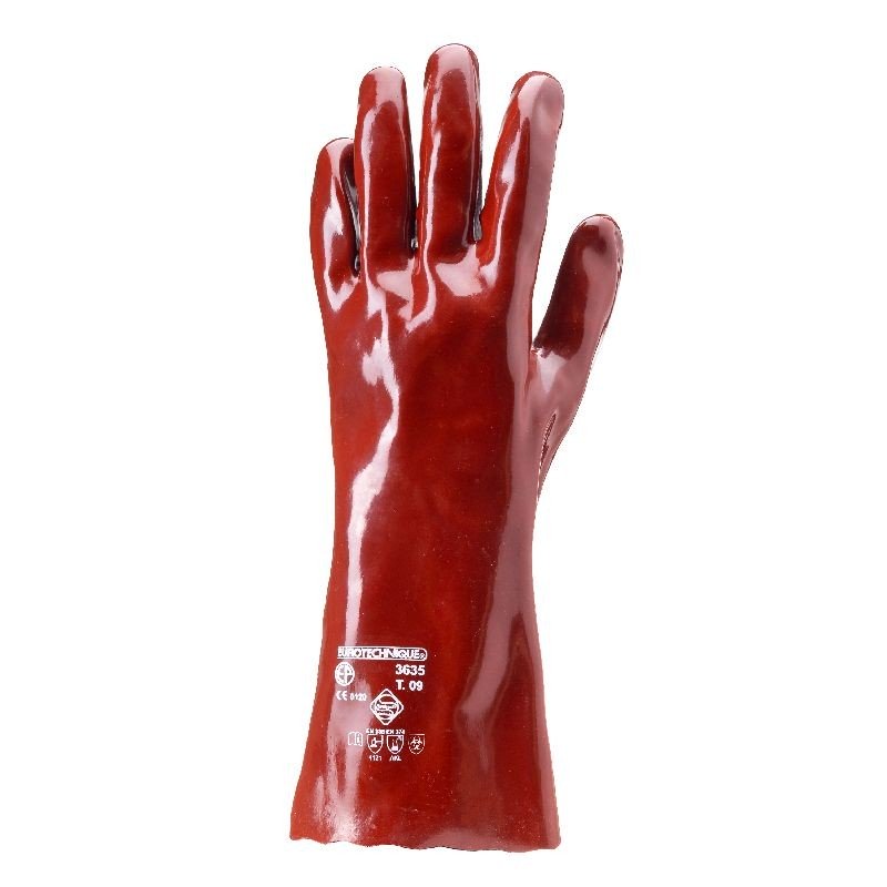 Achetez  GANT PVC ROUGE LM 36 CM en ligne sur MO-Shop