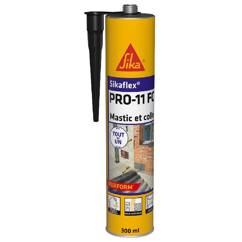 Achetez SIKA SIKAFLEX PRO-11 FC PURFORM / NOIR / CARTOUCHE DE 300 ML / U en ligne sur MO-Shop Achetez SIKA SIKAFLEX PRO-11 FC PURFORM / NOIR / CARTOUCHE DE 300 ML / U en ligne sur MO-Shop