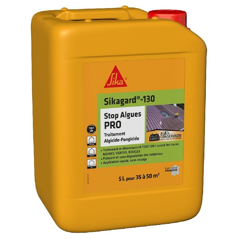 Achetez SIKA SIKAGARD STOP ALGUES PRO / INCOLORE / BIDON DE 5 L en ligne sur MO-Shop