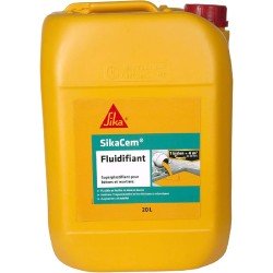 Achetez SIKA SIKACEM FLUIDIFIANT / BRUN / BIDON DE 20 L en ligne sur MO-Shop