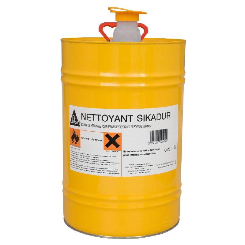Achetez SIKA NETTOYANT SIKADUR / INCOLORE / BIDON DE 10 L en ligne sur MO-Shop