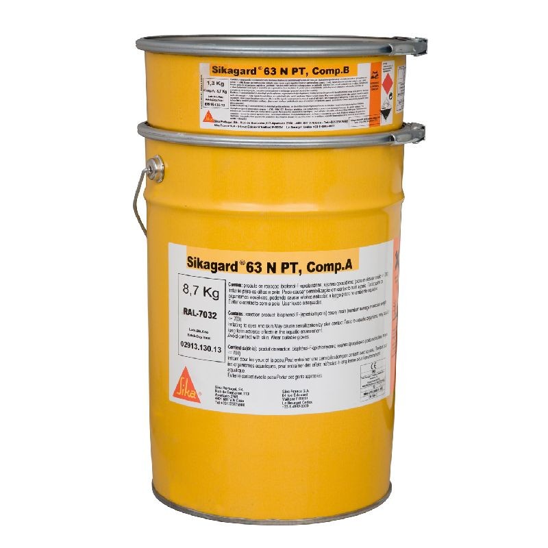 Achetez SIKA SIKAGARD-63N / RAL 7032 / KIT DE 10 KG en ligne sur MO-Shop