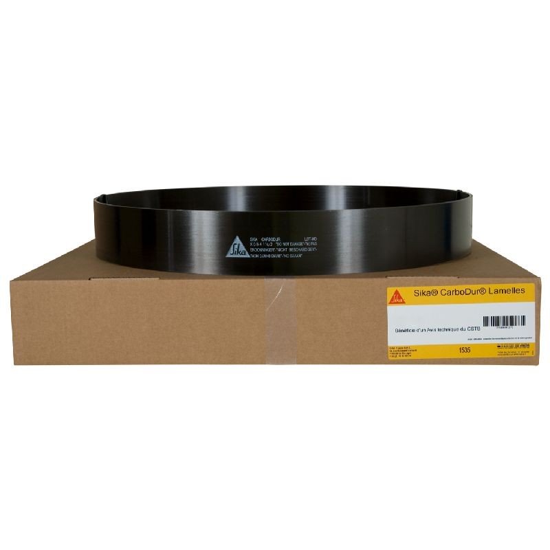 Achetez SIKA SIKA CARBODUR S 512 / EP 1,2 MM / ROULEAU DE 10 M X 50 MM LARG en ligne sur MO-Shop Achetez SIKA SIKA CARBODUR S 512 / EP 1,2 MM / ROULEAU DE 10 M X 50 MM LARG en ligne sur MO-Shop