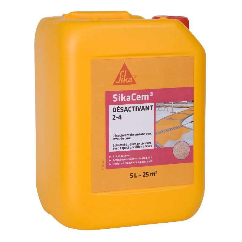 Achetez SIKA SIKACEM DESACTIVANT 2-4 / BLEU / BIDON DE 20 L en ligne sur MO-Shop