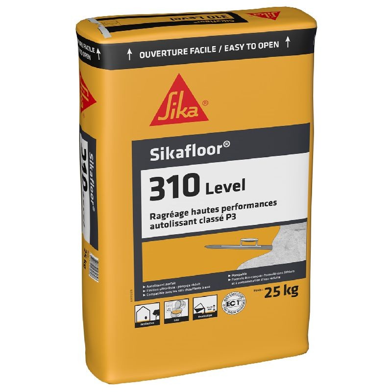 Achetez SIKA SIKAFLOOR-310 LEVEL /REAGRAGE AUTOLISSANT 1 à 10mm INTERIEURS / SAC DE 25 KG en ligne sur MO-Shop