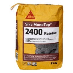 Achetez SIKA SIKA MONOTOP-2400 RESEAUX / GRIS / SAC DE 25 KG en ligne sur MO-Shop