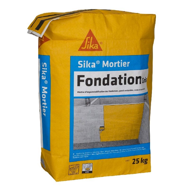 Achetez SIKA SIKA MORTIER FONDATION / GRIS / SAC DE 25 KG en ligne sur MO-Shop Achetez SIKA SIKA MORTIER FONDATION / GRIS / SAC DE 25 KG en ligne sur MO-Shop