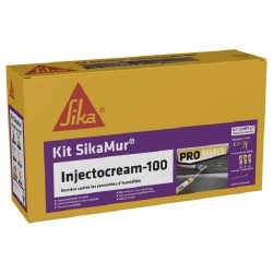 Achetez SIKA KIT PRO SIKAMUR INJECTOCREAM /  KIT DE 5 POCHES de 600ml +pistolet + 3 buses en ligne sur MO-Shop