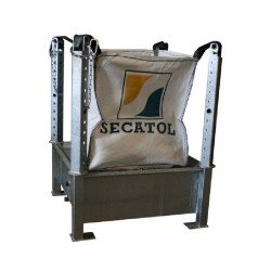 Achetez SECATOL BAC SUPPORT BIG-BAG 450 L SECATRI DEVERSEUR GALVANISÉ + 3 BIGBAG en ligne sur MO-Shop