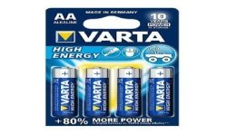 Achetez VARTA PILE AA LR6 RONDE VARTA HIGH ENERGIE / BLT 4 en ligne sur MO-Shop