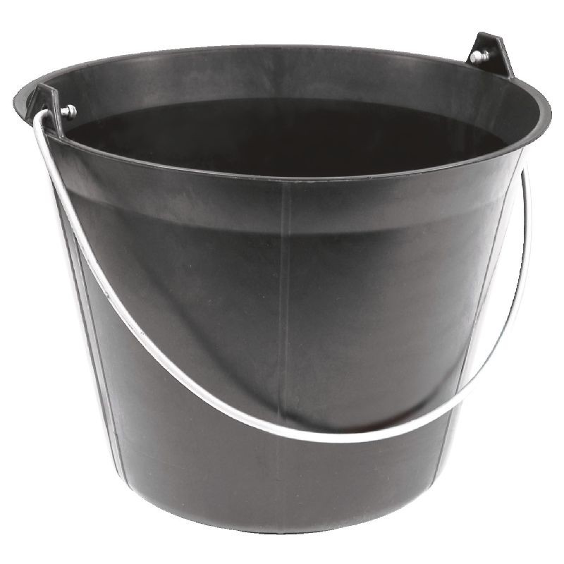 Achetez TALIA SEAU 11L SEAU PLASTIQUE NOIR  ANSE 5,3MM en ligne sur MO-Shop