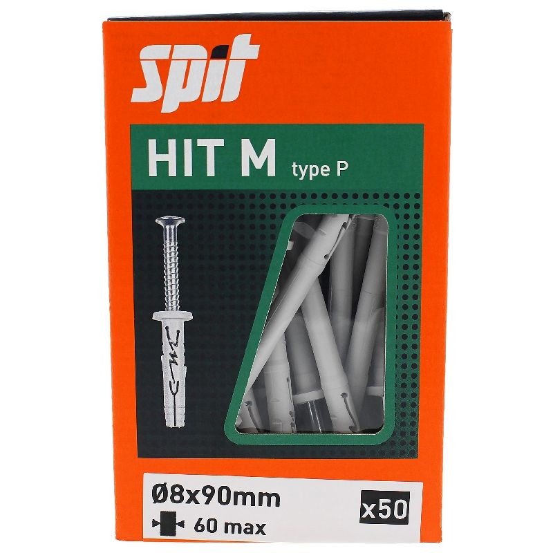 Achetez SPIT CHEVILLE CLOU SPIT HITM 8X60/90P / BOITE DE 50 en ligne sur MO-Shop Achetez SPIT CHEVILLE CLOU SPIT HITM 8X60/90P / BOITE DE 50 en ligne sur MO-Shop