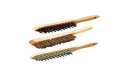 Achetez TALIA BROSSE METALLIQUE A MANCHE 4 RANGS ACIER LAITONNE en ligne sur MO-Shop