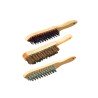 Achetez TALIA BROSSE METALLIQUE A MANCHE 4 RANGS ACIER LAITONNE en ligne sur MO-Shop