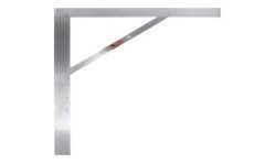 Achetez TALIA EQUERRE DE MACON ALUMINIUM SOUDEE 100X60CM en ligne sur MO-Shop