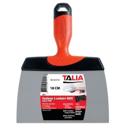 Achetez TALIA COUTEAU ENDUIRE TALIAPLAST 18CM INOX BI MATIERE en ligne sur MO-Shop