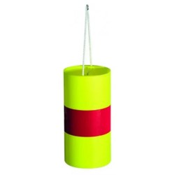 Achetez TALIA FARDIER CYLINDRIQUE TALIAFLUO JAUNE BANDE RETRO ROUGE en ligne sur MO-Shop