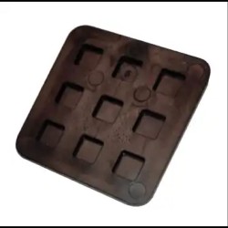 Cales PVC épaisseur 9mm 70x70 Préfa, sachet de 125 pièces | MO-Shop