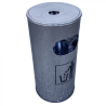 CENDRIER CORBEILLE D'EXTERIEUR H605X300MM DIAMETRE / RESERVOIR CENDRIER CENDRIER CORBEILLE D'EXTERIEUR H605X300MM DIAMETRE / RESERVOIR CENDRIER