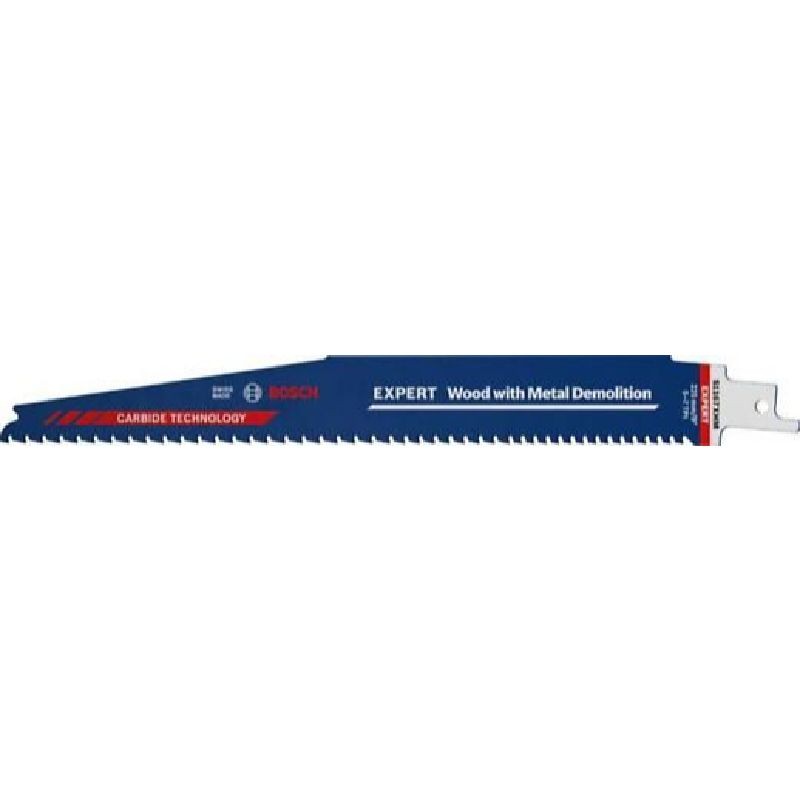 Lame scie sabre 225mm Expert S1167XHM, démolition métal-bois, lot de 10 BOSCH | MO-Shop