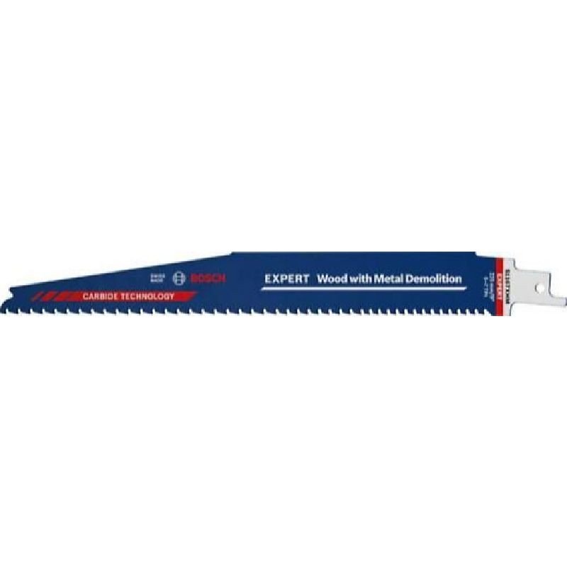 LAME SCIE SABRE 225mm EXPERT BOSCH S1167XHM /DEMOLITION MÉTAL- BOIS  / LOT DE 10 / BOSCH
