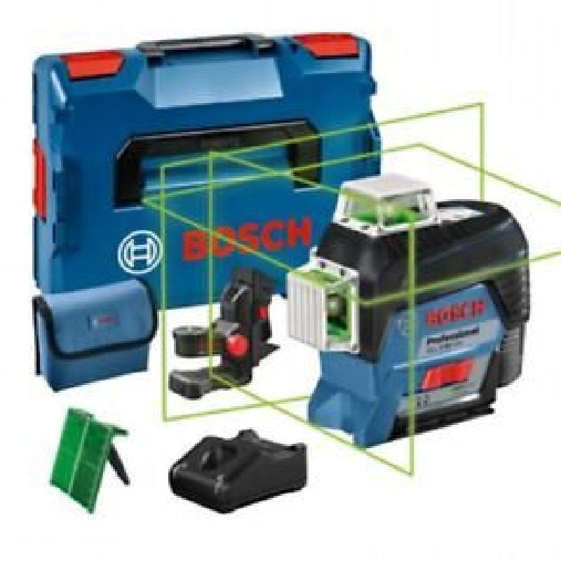 Achetez BOSCH NIVEAU LASER GLL3-80CG+SUPPORT BM1 +L-BOXX / BOSCH en ligne sur MO-Shop