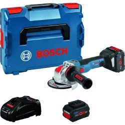 Achetez BOSCH MEULEUSE BOSCH 125 GWX18V-10 XLOCK 18V 8AH COFFRET en ligne sur MO-Shop