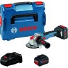 Achetez BOSCH MEULEUSE BOSCH 125 GWX18V-10 XLOCK 18V 8AH COFFRET en ligne sur MO-Shop