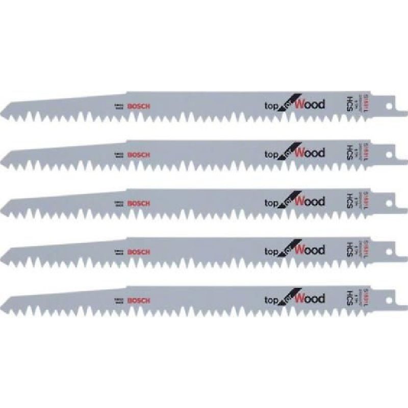 Achetez BOSCH LAME SCIE SABRE S1531L / BOIS / LOT DE 5 / BOSCH en ligne sur MO-Shop Achetez BOSCH LAME SCIE SABRE S1531L / BOIS / LOT DE 5 / BOSCH en ligne sur MO-Shop
