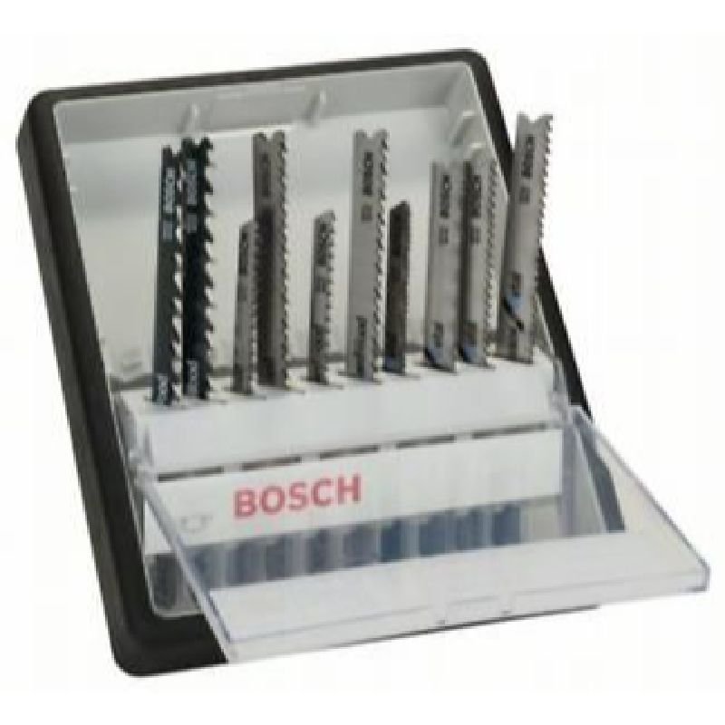 Achetez BOSCH LAME SCIE SAUT. ASSORTIE BOIS ET MÉTAL ROBUST/ LOT DE 10 / BOSCH en ligne sur MO-Shop