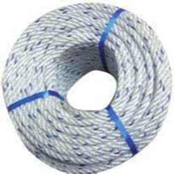 CORDE POLYP. 6MM/ 25M blanc