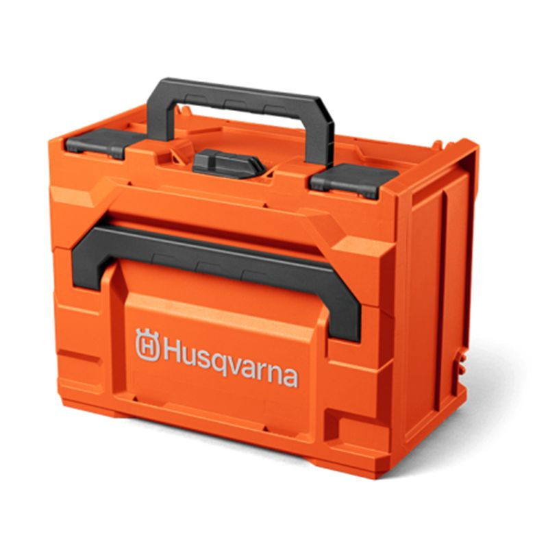 CAISSE DE RANGEMENT HUSQVARNA POUR 4 BATTERIES ET 1 CHARGEUR pour k540i