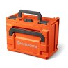 CAISSE DE RANGEMENT HUSQVARNA POUR 4 BATTERIES ET 1 CHARGEUR pour k540i