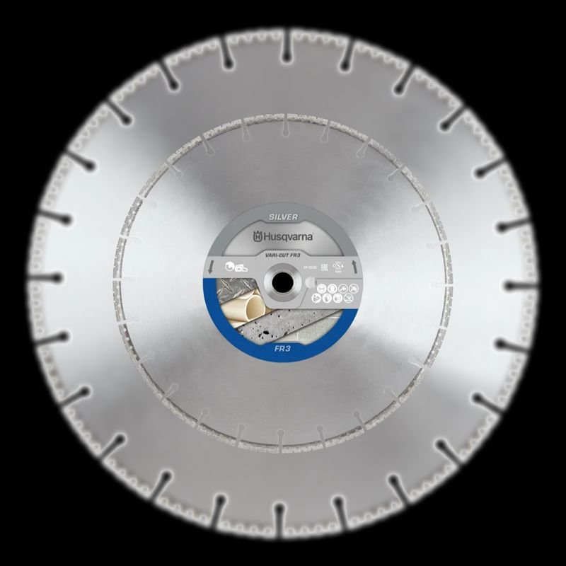 DISQUE DIAMANT / HUSQVARNA / Ø 267 / FONTE-PVC-BOIS-ACIER / FR3BAT / POUR K540