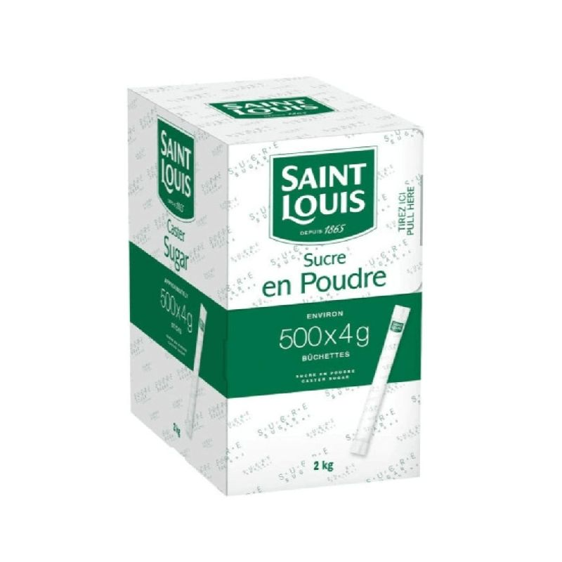 SUCRE BLANC ST LOUIS BUCHETTE 4G / LOT DE 500