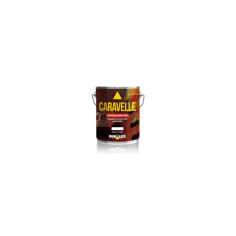 PEINTURE DURALEX CARAVELLE BRILLANT ROUGE RAL3020 / 15L