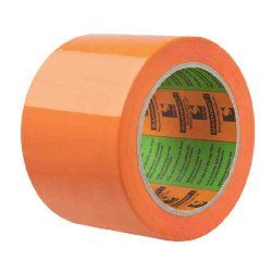 ADHESIF PVC 75MMX30M ORANGE BARNIER