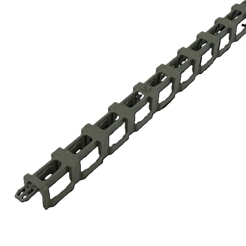 Cale horizontale PVC 40mm évidements sup./lat. — Armatures fond de dalle, 100ml