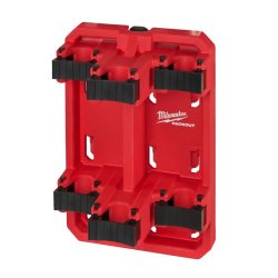 Rangement longs manches PACKOUT™ Milwaukee — Balais, pelles, Quik-Lok™, réf. 4932480714