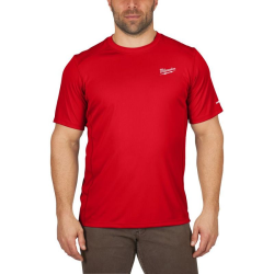 T-shirt Milwaukee Workskin Rouge Taille M | MO-Shop