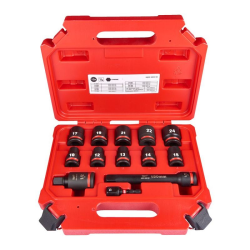 COFFRET 11 DOUILLES A CHOC SHOCKWAVE 1/2 COURTES / MILWAUKEE