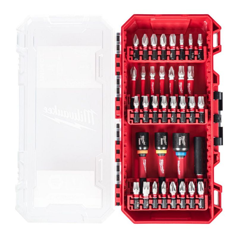 Coffret 35 Embouts + Douilles Shockwave Milwaukee | MO-Shop