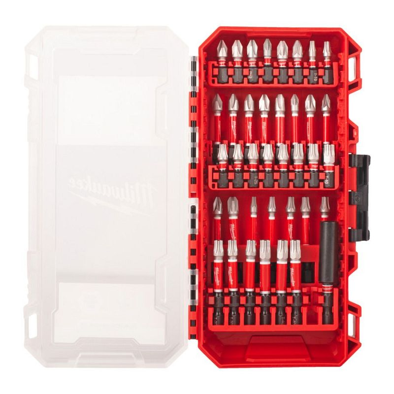 Coffret 38 Embouts Shockwave Milwaukee - PH/PZ/Torx | MO-Shop